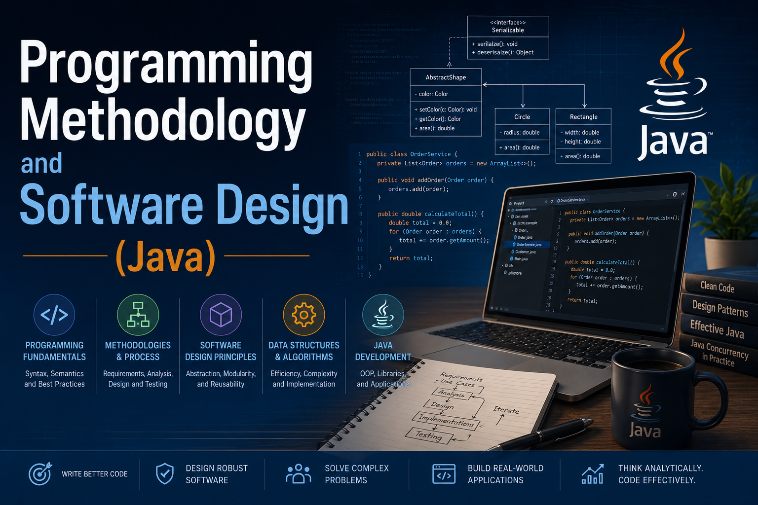 程序设计方法与软件设计（JAVA）